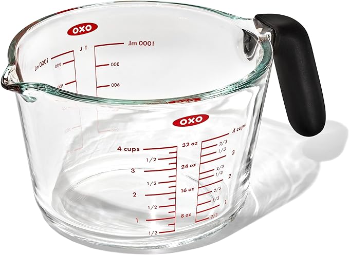 OXO Good Grips 4 Cup Glass Measuring Cup