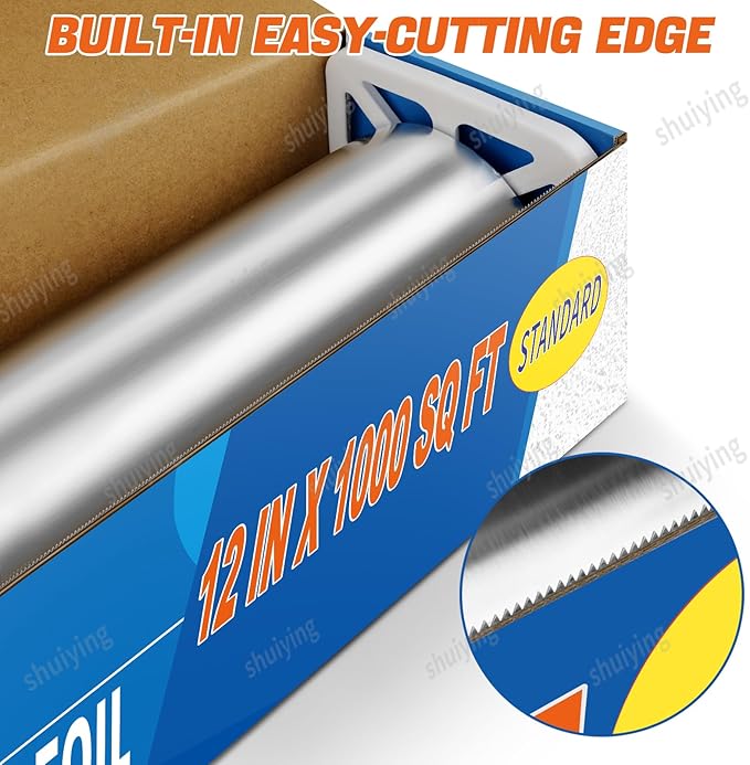 Standard Aluminum Foil 1000 Sq Ft(12 In Wide), Pack of 1