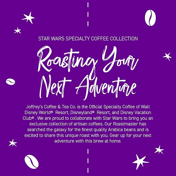 Joffrey's Coffee - STAR WARS™ C-3PO Brew, STAR WARS Licensed Coffee Collection, Artisan Medium Roast, Creamy & Smooth Taste, Brew or French Press (Ground, 11oz)