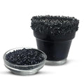 Snowy River Black, Cocktail & Margarita Sugar Rimmer - Vibrant Naturally Colored Sugar for Cocktail Rimming, Baking & Decorating, Medium Crystal - 80oz