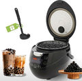 6L Boba Maker Machine, Automatic Commercial Boba Cooker with Even Heat Distribution, Intelligent Tapioca Cooker, for Milk Tea Stores Restaurants Dessert Stores Lounge Bars