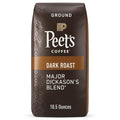 Peet's Coffee, Dark Roast Ground Coffee - Major Dickason's Blend 10.5 Ounce Bag