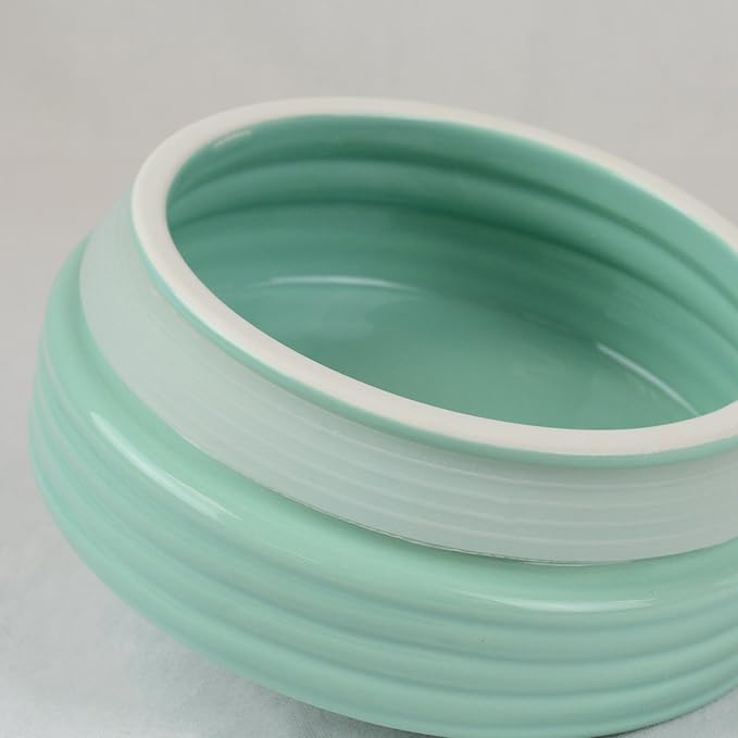 DII Kitchen Accessories Collection Ceramics, Cookie Jar, Aqua