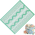 GROWTAIL Lace Molds Silicone,Cake Fondant Embossing Mat,Lace Molds for Cake Decorating Edible Lace