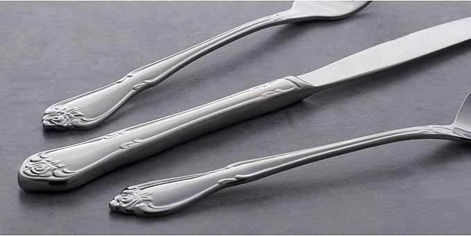 Oneida True Rose Dinner Forks, silver set of 4