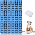 Dog Treats Molds, 108 Cavities Mini Dog Bone Shape Silicone Mold for Baking and Freezing Dog Food/Snacks/Biscuits/Candy/Chocolate for Small and Medium Dogs (with a Scraper)
