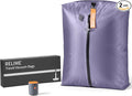 Classic Series Vacuum Bags for Travel Luggage with Wireless Pump, Compression Bags for Carry On Suitcases and Backpack, Vacuum Seal Packing cube for Cloth Packing (1PC + PUMP Lavender)