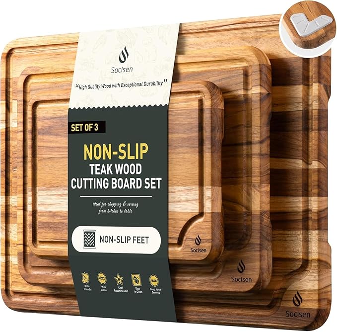 Cutting Board Wood Chopping Board Double Sided Charcuterie Boards Serving Board Kitchen Essential House Warming Hostess Host Gift Serving Tray for Christmas Wedding Birthday Anniversary Grayish Purple