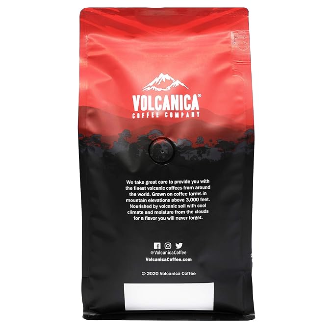 French Roast Coffee, Whole Bean, Dark Roast, Fresh Roasted, 16-ounce