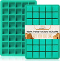 HKNMTT Square Candy Molds Silicone for Caramels Truffles Chocolate, 2 PCS 40 cavities for Baking, Food Grade Gummy Making Kit Wax Melts Moulds