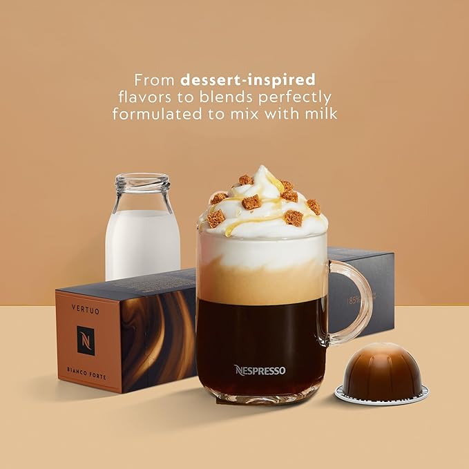 Nespresso Vertuo Coffee and Espresso Maker by De'Longhi, Graphite Metal