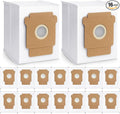 16 Pack Plus 405 Combo Dust Bags for Roomba Essential Q0520/Plus 405 Combo/Plus 505 Combo/Plus 504 Vac/Y0140 Combo/Y0110/Q0120/Q011/104 Combo/105 Combo/105 Vac/Max 705 Vac/205 Vac Dust Bag
