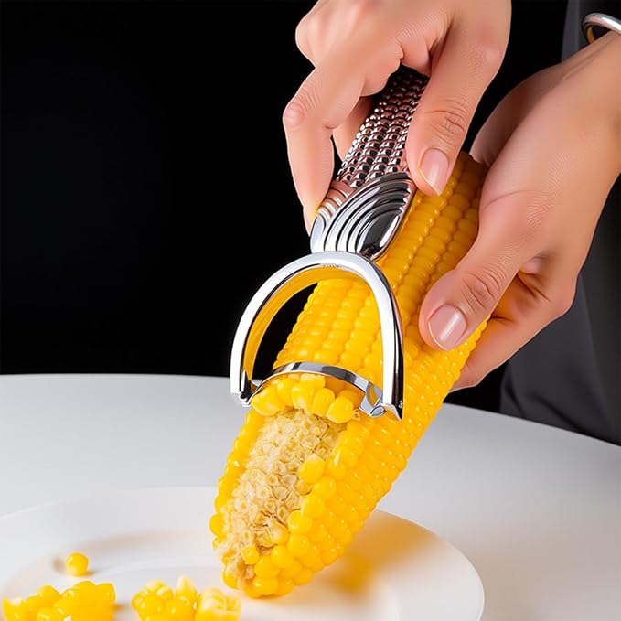 Corn Peeler for Corn on the Cob,2026 Upgraded corn cob stripper tool,Corn on the Cob Remover,Corn Cob Stripper tool Easy to Clean,Sweet Corn Cutter,Corn Cob Peeler as Gift for Women