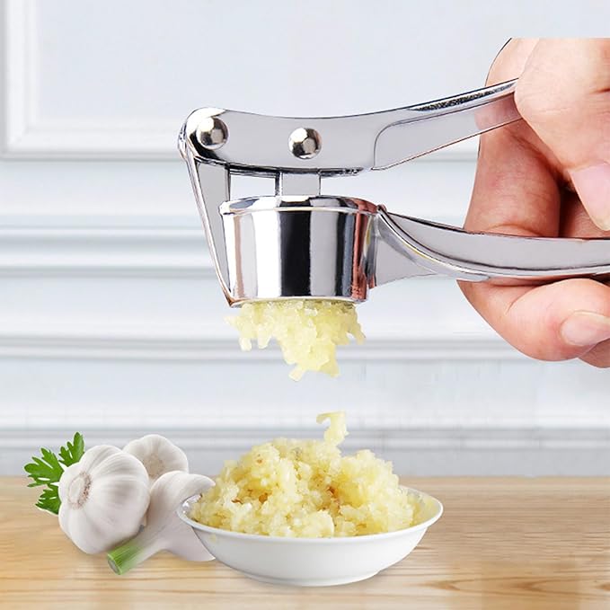 Garlic Crusher Manual Garlic Mincer Multi-Function Garlic Press Essential Kitchen Tool for Home Cooking