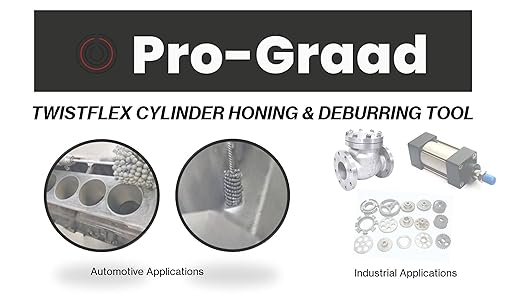 TwistFlex 1-3/4” 320 Silicon Carbide Cylinder Hone 42-45mm, Bores 1.61”-1.77” for KX65 2011-18, KX60 1988-2004, KX65 2000-09, RM65 2003-05, KTM60SX 1998-99, KTM65SX 1998-2018, KTM65XC 2008-09