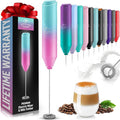 ZK Milk Frother FrothMate - Teal Pink Fade