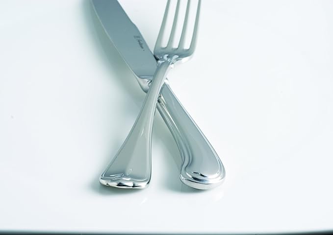Fortessa San Marco 18/10 Stainless Steel Flatware 20 Piece Place Setting, Service for 4