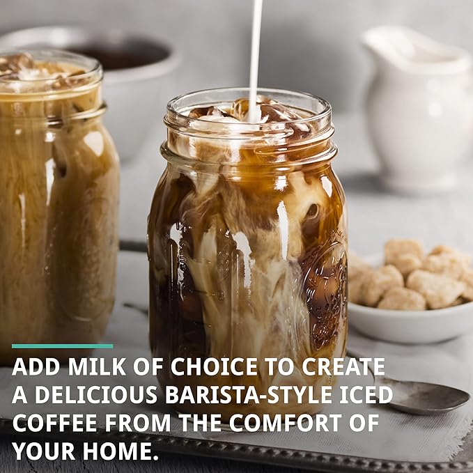 Cold Brew Organic Coarse Ground Coffee, Colombian Supremo, Dark Roast, Coarse Grind for Cold Brew Coffee & French Press, 2 LB