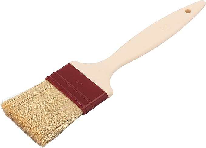 Matfer Bourgeat Natural Pastry Brush, Flat, 2 3/4"