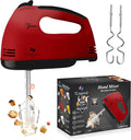 Hand Mixer Electric Handheld – 7 Speed Ultra Power Electric Mixer Handheld (Red)
