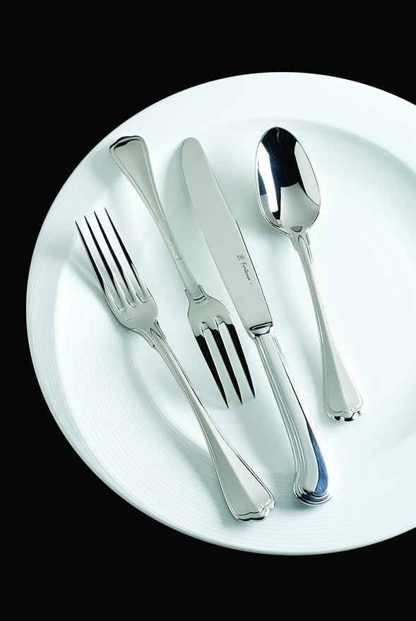 Fortessa San Marco 18/10 Stainless Steel Flatware 20 Piece Place Setting, Service for 4