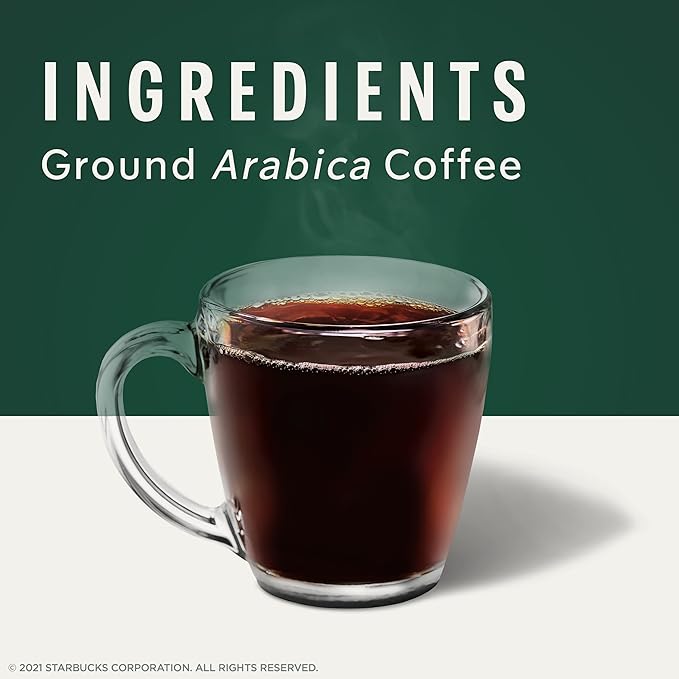 Starbucks Blonde Roast Ground Coffee — Veranda Blend — 100% Arabica — 1 bag (18 oz.)