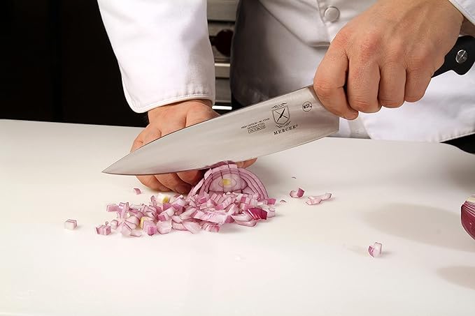 Mercer Culinary M20606 Genesis 6-Inch Chef's Knife, Black