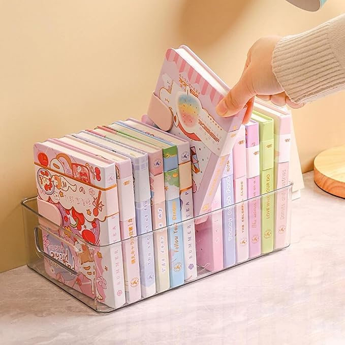 Large Clear Plastic Storage Bins, Pantry Organizers and Storage Containers Fridge Organizer Bins for Organizing Home Kitchen Under Sink Bathroom Refrigerator Freezer Laundry Room