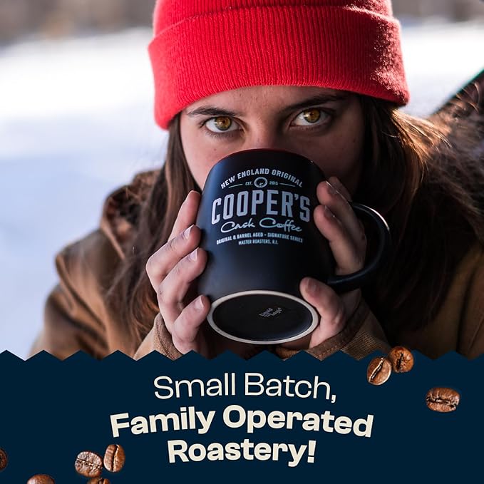 Peruvian Organic Cold Brew Coffee, Single Origin & Gourmet Beans, Tasting Notes Of Caramel With A Touch of Cherry & Orange, Medium Roast Coarse Ground Beans, 1 lb Coffee Bag