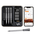 INKBIRD WiFi Wireless Meat Thermometer with 360°Readable LCD Standalone Base，4 Probes Digital Food Meat Thermometer with Remote Control for BBQ, Grill, Oven, Smoker, Rotisserie, Kitchen