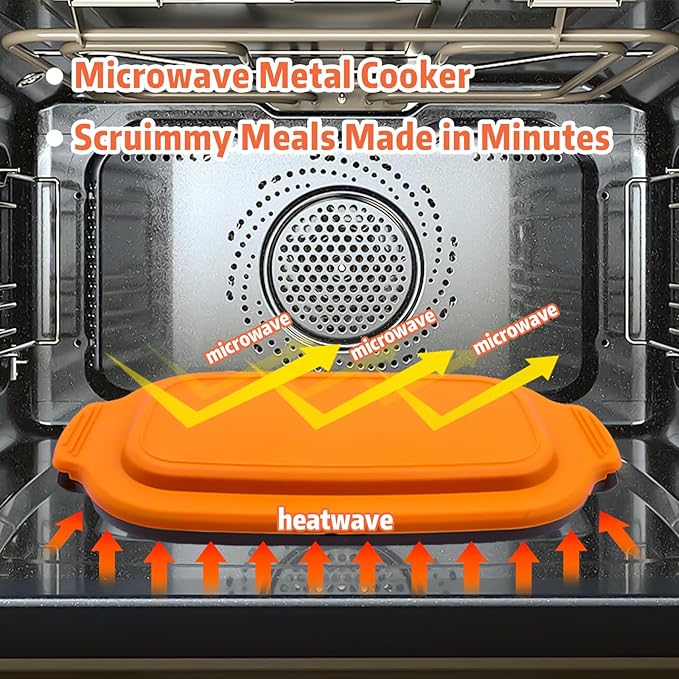 Microwave Egg Cooker - Egg Cooker Microwave, Multi-use Microwave Egg, Cooker & Poacher for Breakfast Sandwiches, Save Time,Portable,Microwave Egg Fryer for Home,Travel,Gifts(Orange)