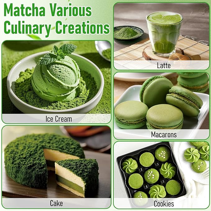 3Pcs Ceremonial Grade Matcha Whisk Set with Bamboo Matcha Whisk, Scoop & Spoon – Traditional Bamboo Tea Set for Macha Tea Preparation – Ideal Gift Macha kit for Beginners and Enthusiasts