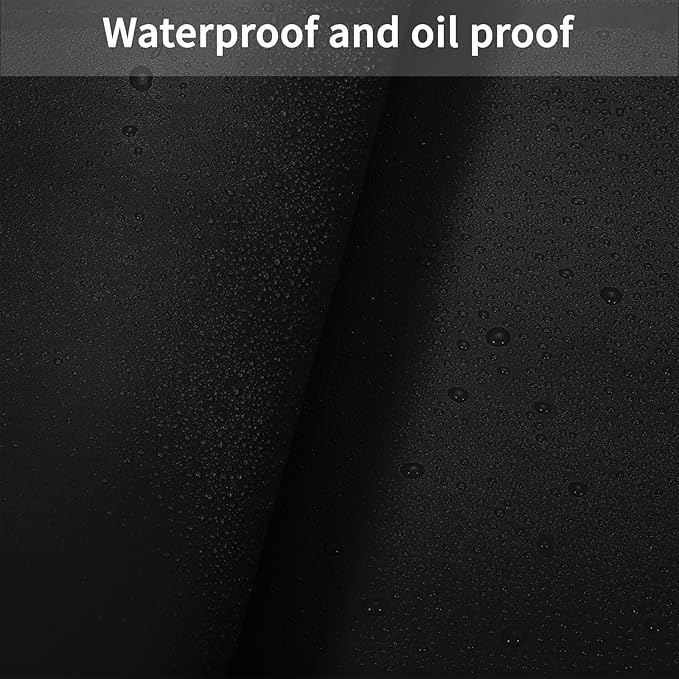 Leather Table Cover,1.8mm Thick,54x54 Inch Table Protector,Table Protector for Dining Room Table,Dining Table Cover,Table Cover Protector,Dining Table Pad Protector(Black+Wine Red,54x54)