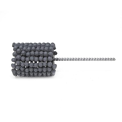 Brush Research BC21424 FLEX-HONE®, 2-1/4" (57.2mm) Diameter, 240 Grit, Silicon Carbide, For Mild Steel, Stainless Steel, Cast Iron and Softer Ferrous Materials