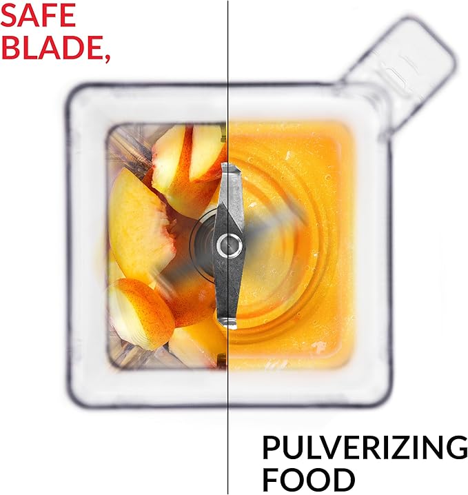 Blendtec Total Classic Original Blender - WildSide+ Jar (90 oz) - Professional-Grade Power - 6 Pre-programmed Cycles - 10-speeds - Black