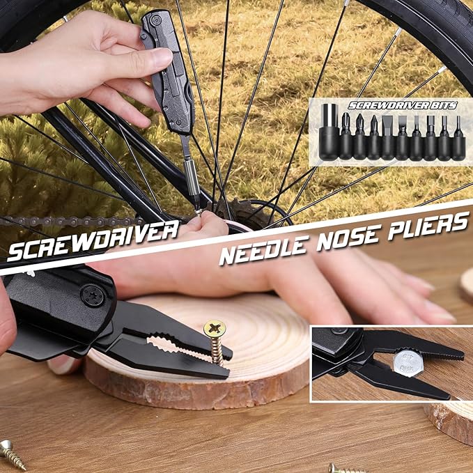 Gifts for Brother from Sister Friends,Birthday Christmas Brother Gifts,Multitool Knife "BEST BROTHER EVER",Multi tool for Climbing,Camping,Cycling,Hiking