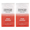 Counter Culture Coffee - Certified Organic Whole Bean Coffee (Kosher) (Slow Motion Double Pack)