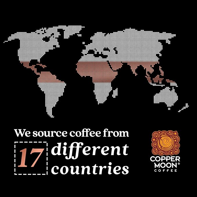 Copper Moon Medium Roast Whole Bean Coffee, Tropical Coconut Blend, 5 Lb