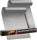Oven Liners for Bottom of Oven - 2 Pack Large Heavy Duty Oven Mats, 17"x 25" Reusable Matt Liner for Electric, Gas, Toaster Ovens & Grills, BPA & PFOA Free, Kitchen Essentials, Silver