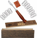 Bread Bosses Bread Bakers Lame Slashing Tool -Dough Making Slasher Tools Baking Sourdough Bread Starter Jar Scoring Knife Razor Cutter Slashing Tool Accessories for Cutting Supplies -Great As A Gift
