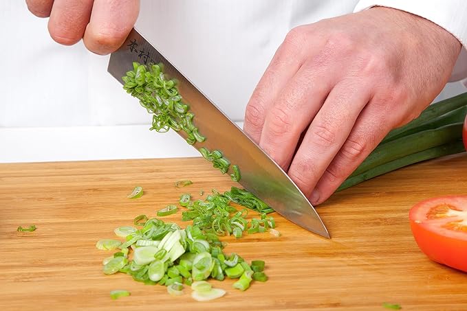 Kimura Paring Knife, [Made in Japan], 3.5 inch Professional Chef Knife, Ultra Sharp High Carbon Molybdenum Stainless Steel Kitchen Knives, Chefs Knife with Ergonomic Handle - Japanese Chef's Knife