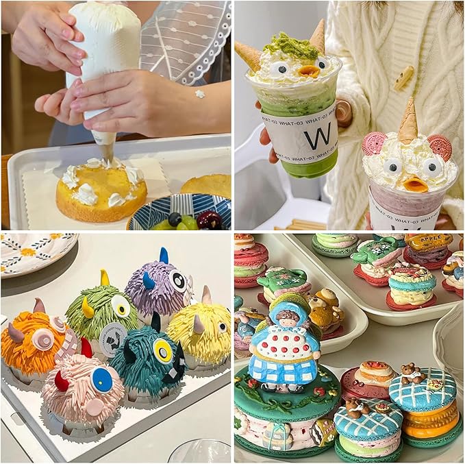Piping Bags 24 Inch, Large Piping Bags Disposable 100PCS, Pastry Icing Bags Thickened Non-Slip and Anti-Burst, Tipless Piping Bags for Royal Icing