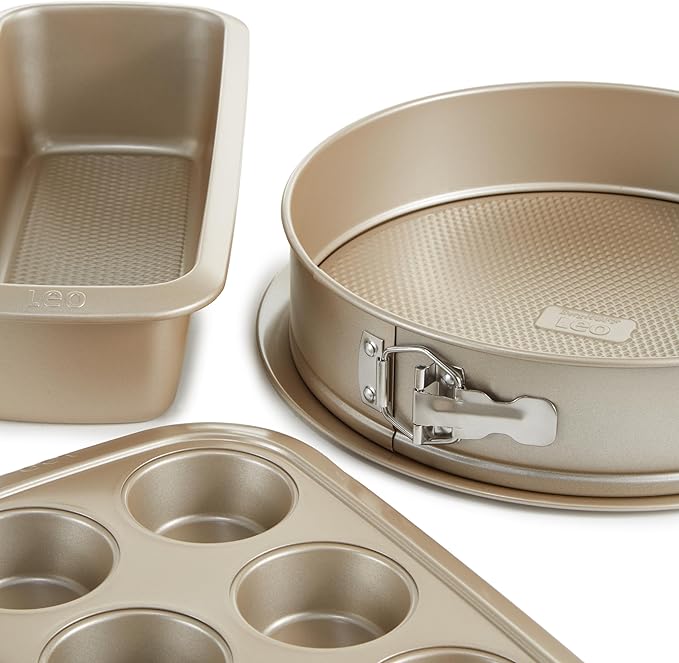 Berghoff Balance Nonstick Springform Cake Pan 11" x 11" x 2.25", Removable Bottom, Lightweight Carbon Steel, Ferno-Green, Non-toxic Coating Bakeware, Leakproof, Oven Safe Up To 450°F