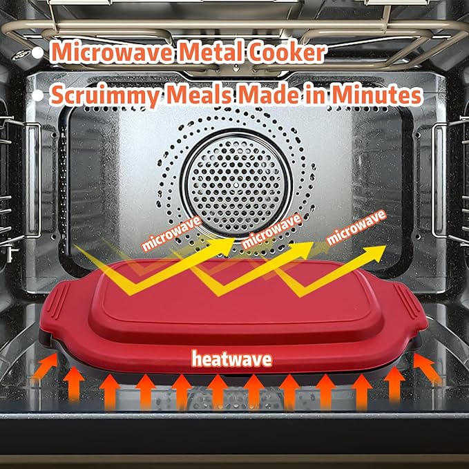 Microwave Egg Cooker - Egg Cooker Microwave, Multi-use Microwave Egg, Cooker & Poacher for Breakfast Sandwiches, Save Time,Portable,Microwave Egg Fryer for Home,Travel,Gifts(Red)