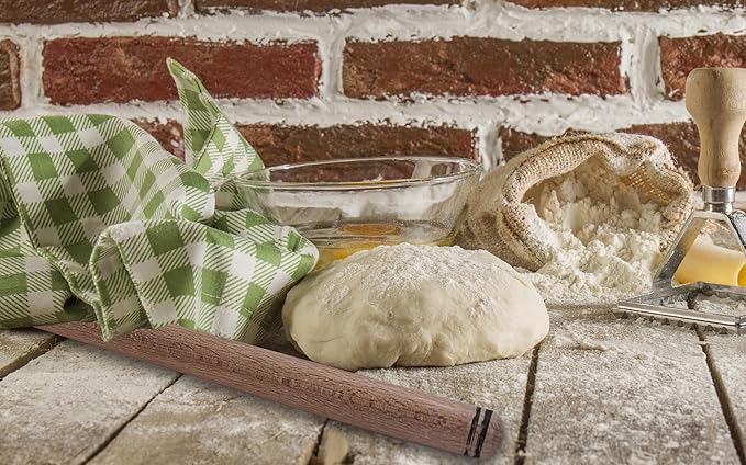 80 cm (31.5 Inch) Wood Extra Long Rolling Pin for Turkish Baklava Dough Pasta - Oklava