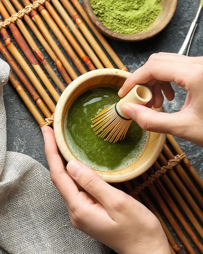 Matcha Whisk, Handcrafted Bamboo Whisk, Japanese Traditional Chasen, Matcha Stirrer, Matcha Tea Mixing Tool Accessory