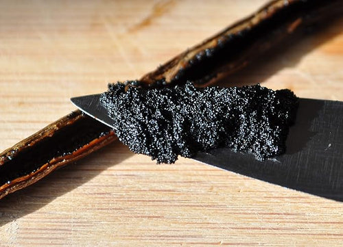 1/2 LB Vanilla Beans - Whole Extract Grade B Pods for Baking, Homemade Extract, Brewing, Coffee, Cooking - 8 Ounces | (Tahitian)