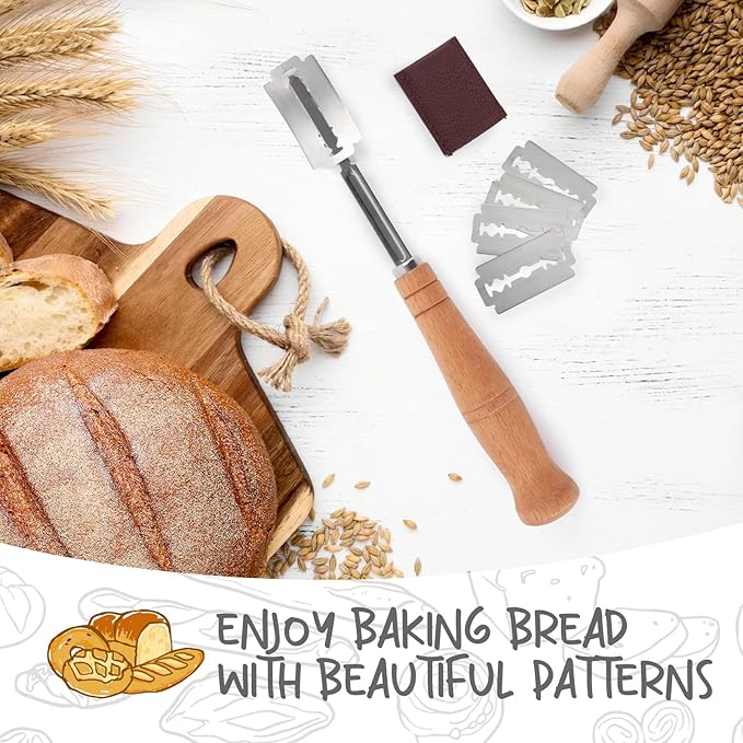 Bread Proofing Baskets Set of 2, 10 inch Oval & 8.5 inch Round Dough Proofing Bowls w/Liners Perfect for Sourdough Bread Baking, Bakers Baking, Gifts for Bakers, Bread Making Kit