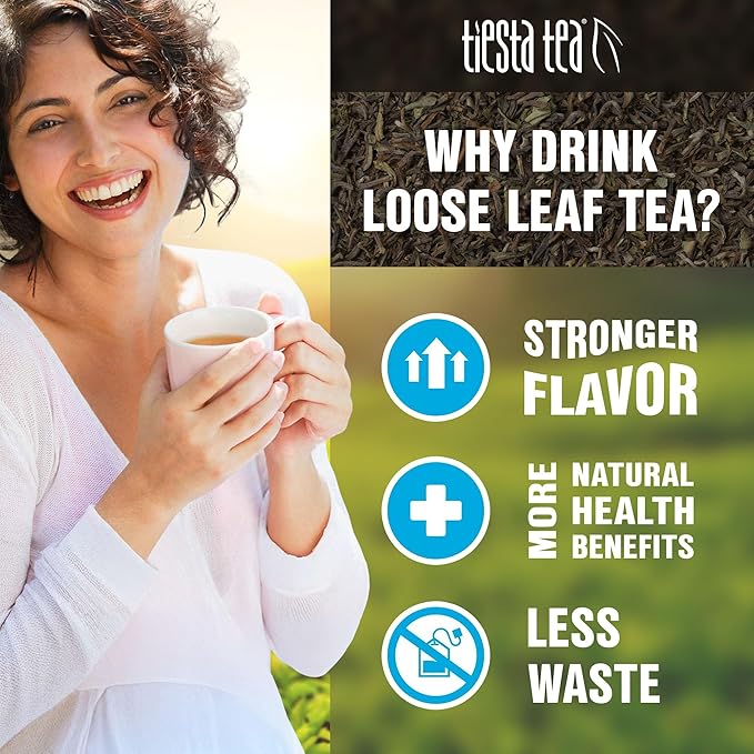 Tiesta Tea - Maui Mango Cold Brew, Loose Leaf, Mango Pineapple Herbal Tea, Premium Non-Caffeinated Blend, Cold Brew Packets, Makes 64oz Pitcher Per Bag (Pack of 10)