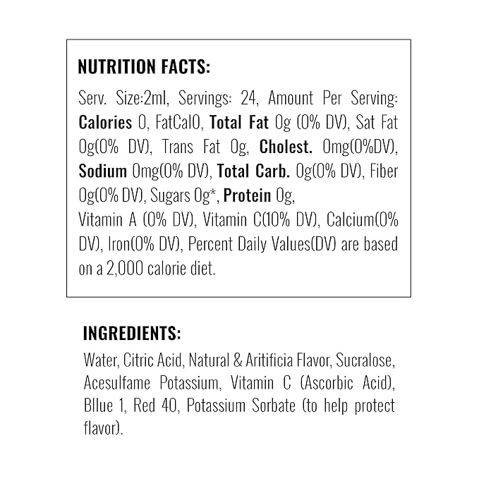 Hawaiian Punch, Variety Pack, Liquid Water Enhancer – New, Better Taste! (4 Bottles, Makes 96 Flavored Water Drinks) – Sugar Free, Zero Calorie
